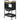 SONGMICS Raft de depozitare mobil tip carucior rulant, pentru baie sau bucatarie, cadru otel cu blat MDF, 31x44x74 cm, negru