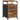 VASAGLE Dulap mobil tip rollbox pentru birouri, cu 2 sertare, stil industrial, 44x42x67cm, maro rustic