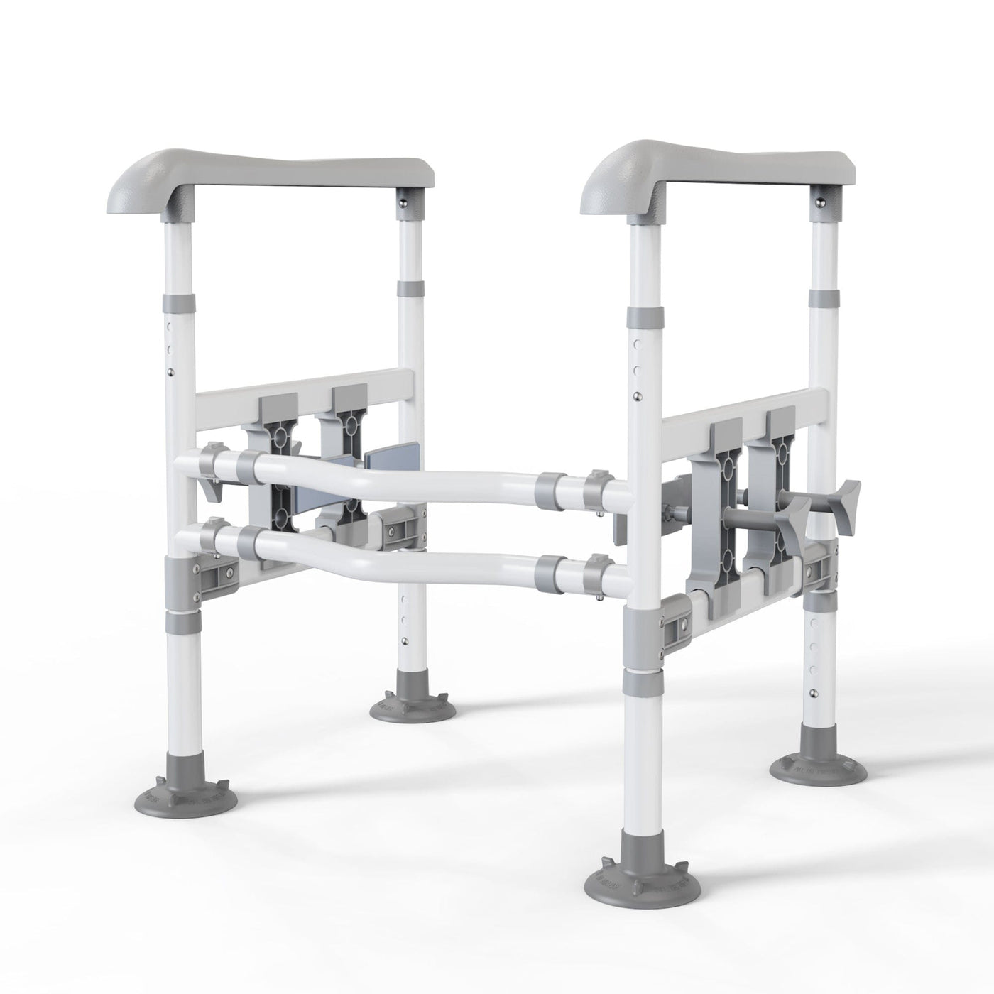 Cadru Sprijin Toaleta Timebox, Fara Gauri, Ventuza Mare, Pliabil, 150 Kg - Imagine 1