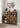 VASAGLE Dulap multifunctional pentru baie, stil industrial, 60x30x108cm, maro rustic si negru