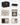 SONGMICS Cutie de bijuterii pe 3 nivele, cu 2 sertare, oglinda, maner, inchidere cu cheie, 18x26x17cm, negru