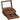 SONGMICS Cutie de ceasuri din lemn masiv, 8 compartimente si sertar bijuterii, 19x27x13cm, nuc rustic