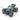 Masina cu telecomanda RC Off-Road Monster Truck Timebox, 20 km/h, 4WD, Albastru - Imagine 14