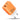 Incarcator Retea Timebox, 2 Porturi, 33W, 1 x Type-C, 1 x USB , Portocaliu - Imagine 1