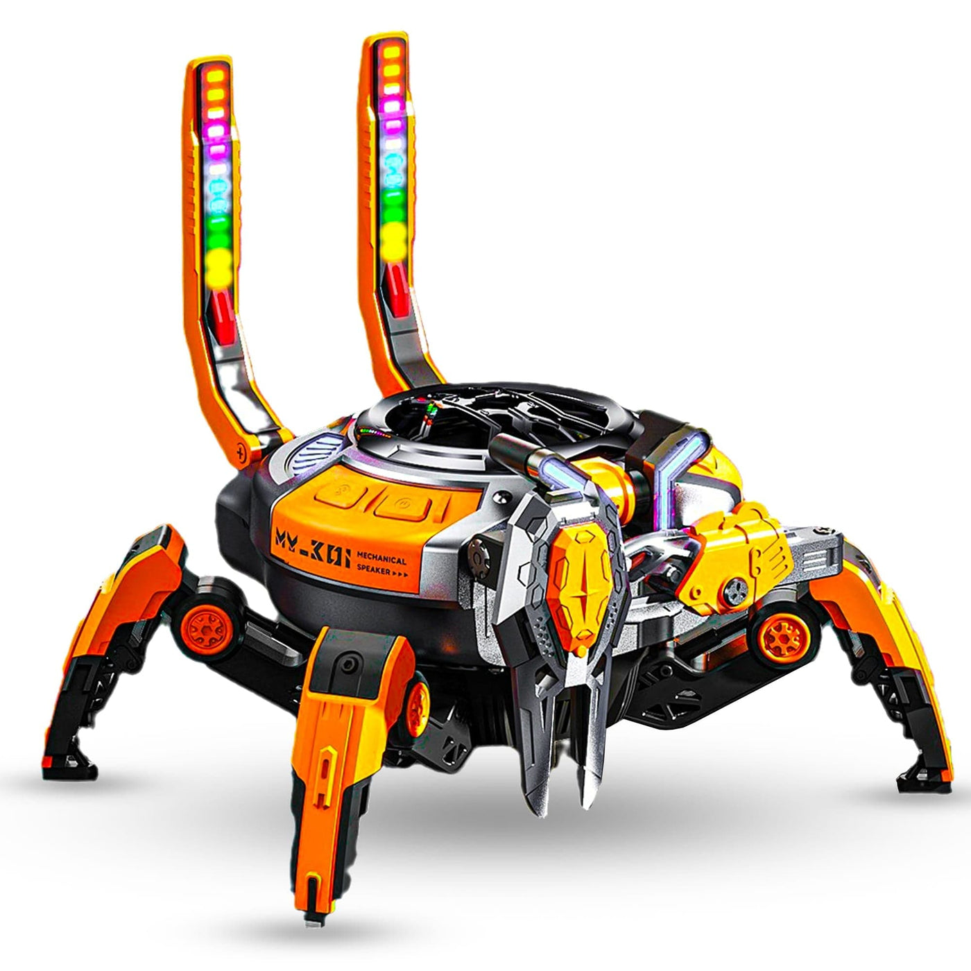 Boxa portabila cu lumini RGB, Bluetooth 5, 10W Stereo, Bass puternic - Imagine 1