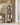 VASAGLE Biblioteca rotativa 360 grade, cadru metalic, cu 5 polite MDF, 43x43x158cm, negru