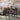 VASAGLE Set 2 scaune de bar, inalte cu spatar, cadru metalic, sezut MDF, industrial, 51x43x97cm, maro rustic si negru