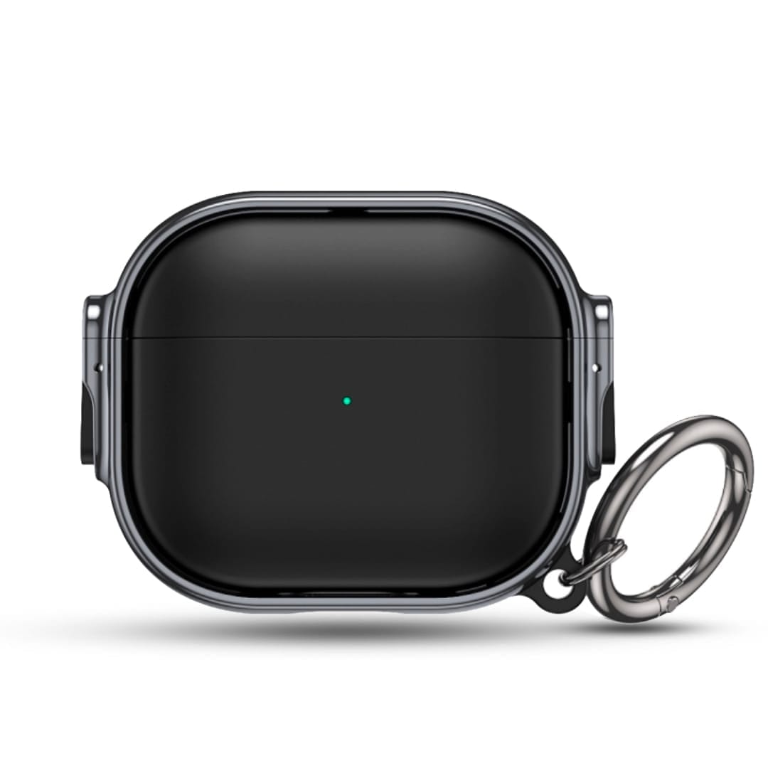 Husa de protectie Timebox, Apple Airpods Pro, Negru - Imagine 1