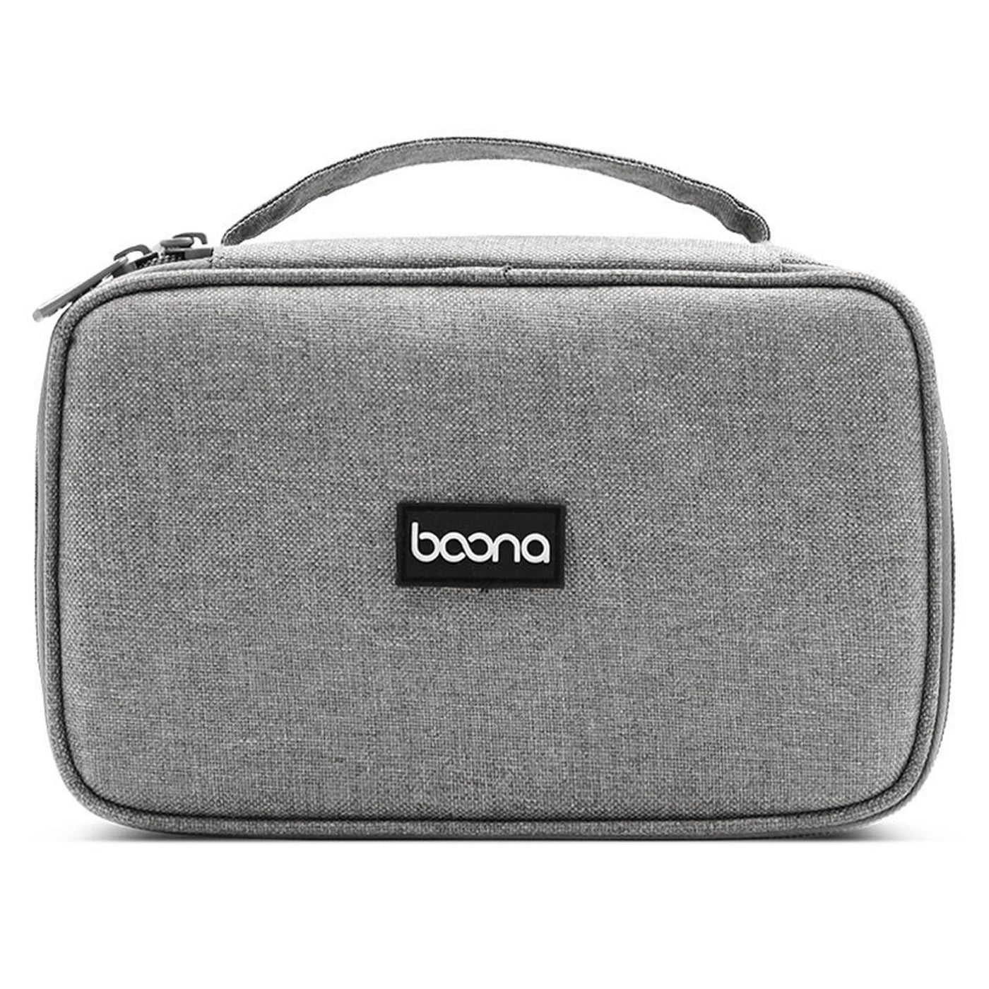 Geanta accesorii laptop, telefon, tableta, obiectiv DSLR, incarcator retea, Gri - Imagine 1