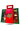 Set 3 sosete cu decoratiuni de Craciun, brad, zapada, Mos Craciun, bumbac 95% - Imagine 1