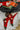 Set 3 sosete cu decoratiuni de Craciun, brad, zapada, Mos Craciun, bumbac 95% - Imagine 4