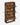 VASAGLE Dulap pantofi cu 3 usi rabatabile, din lemn, pentru 12-18 perechi, 60x24x120cm, maro rustic