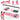 Placa fitness multifunctionala 6-in-1 pentru Antrenament Pilates, Flotari, Muschi, Piept, Triceps, Umeri, Corzi, Roz