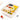 Cutie Alimentara 8 Compartimente Timebox, Etansa 800-1000Ml, Capac Sigur, Bej