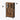 VASAGLE Dulap multifunctional pentru baie, stil industrial, 60x30x108cm, maro rustic si negru
