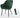 SONGMICS Scaun living tapitat din catifea cu cotiere, sarcina 120 kg, 63x60x85 cm, verde