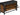 VASAGLE Banca cu organizator pantofi, cu clapeta, 30x80x51cm, industrial vintage, maro cu negru