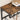 VASAGLE Cuier perete cu 8 carlige si polita, 40x24x24 cm, maro rustic si negru