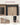 VASAGLE Dulap bucatarie cu 3 usi, rafturi reglabile, cadru metalic, stil industrial, 100x35x75 cm, maro