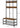 VASAGLE Cuier hol cu 12 carlige si banca pantofi, cadru metalic, stil industrial, 100x40x186 cm, maro rustic