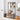 VASAGLE Cuier hol cu 12 carlige si banca pantofi, cadru metalic, stil industrial, 100x40x186 cm, maro rustic