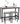 VASAGLE Set masa bar cu 2 scaune, cadru metalic, stil industrial, 120x60x90 cm, gri stejar