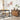 VASAGLE Comoda cu 3 usi din sticla, cadru metalic, stil industrial, 35x100x75 cm, maro rustic
