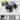 Masina cu telecomanda RC Timebox, 1:16, 4x4, Monster Truck, Negru/Albastru - Imagine 8