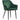 SONGMICS Scaun living tapitat din catifea cu cotiere, sarcina 110 kg, 63x60x85 cm, verde