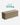 bancheta pliabila cu spatiu de depozitare 110x38x38 cm, MDF si material textil, capacitate 300 kg, maro camel