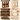 Biblioteca cu 8 compartimente, raft din lemn, 97,5x30x100 cm, maro rustic