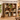 Biblioteca cu 8 compartimente, raft din lemn, 97,5x30x100 cm, maro rustic