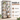 Biblioteca cu suport de depozitare pe 5 etaje, 30x100x170cm, stil industrial, maro rustic si negru