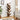 Biblioteca tip copac cu 8 rafturi, PAL, 50x25x141,5 cm, maro rustic