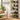 Biblioteca tip scara, cadru otel cu 5 polite, stil industrial, 80x30x170 cm, negru