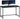 Birou calculator cu blat PAL, cadru metalic si picioare reglabile, 120x60x75 cm, negru