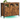 Comoda cu 3 usi din sticla, cadru metalic, stil industrial, 35x100x75 cm, maro rustic