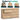 Comoda cu 6 sertare, PAL laminat, 100x35x57 cm, stejar sonoma