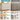 Comoda cu 7 sertare textile, cadru metalic si blat PAL, 98x29x85 cm, alb crem