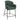 Scaun de bar Wolf, nuanta verde petrol/negru, 56x56x96 cm