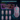 Kit Gaming Timebox, 8 Culori RGB, Lumina Reglabilă, Ergonomic, Mov