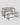Masa de bar cu 2 banci, design industrial, 110x70x75cm, stejar sonoma