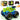 Masina cu telecomanda RC Timebox, 4x4, Dinozaur Monster Truck, lumini LED, Verde