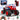 Masina cu Telecomanda Timebox, 1:20, 4x4, Tip Autobuz Scolar, Drift 360°, Rosu