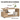 Masuta de cafea cu raft inferior si polita laterala, 90x51x45 cm, stejar sonoma