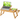 Masuta laptop sau mic dejun, din bambus, reglabila pe inaltime si unghi, cu sertar lateral, 68x35x22-32 cm, natural