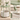 Masuta laterala rotunda cu cos textil, blat MDF, cadru metalic si picioare reglabile, 45x45x50 cm, verde cu crem