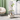 Masuta laterala rotunda cu cos textil, blat MDF, cadru metalic si picioare reglabile, 45x45x50 cm, verde cu crem