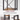 Raft cu 6 etaje, tip biblioteca, cadru metal si polite lemn, 30x40x187cm, industrial, maro rustic si negru