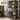Raft de depozitare metalic, cu rafturi din MDF, 5 polite, max. 875 kg, 180x90x40cm, negru
